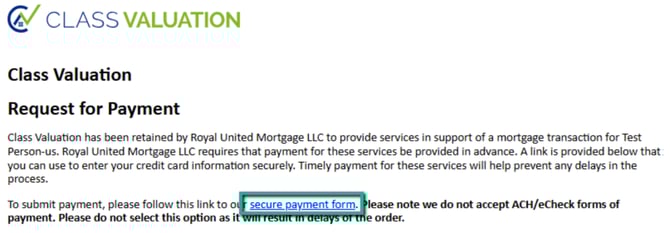 Pay Later Message
